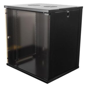 Deltaco 19-5412B - 12U - Wall Mount Rack Cabinet