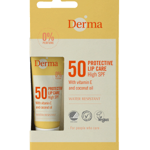 Derma Sun Lip Balm SPF50 (10 ml) - Vandfast solcreme