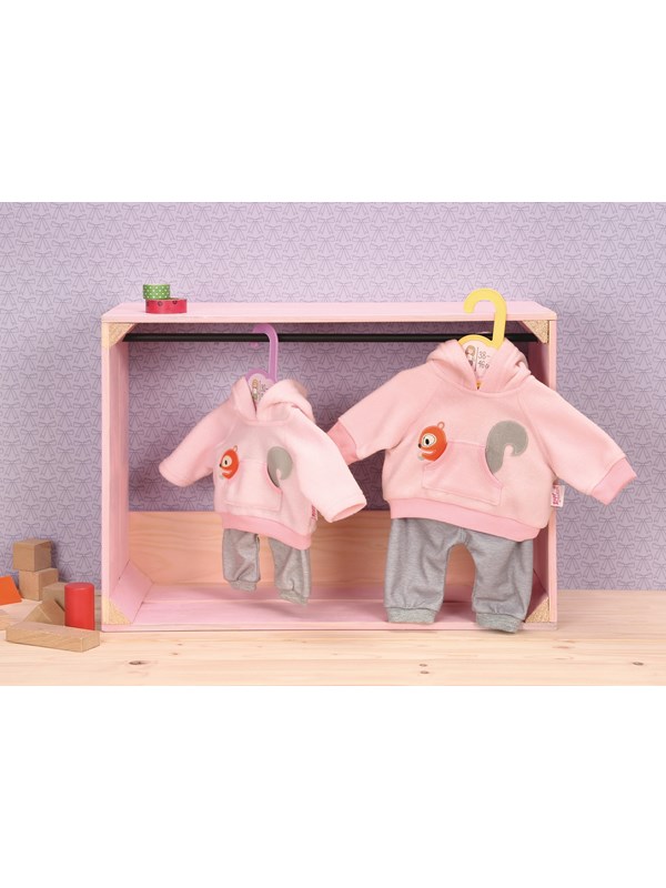 Dolly Moda Joggingsæt Pink 39-46 cm