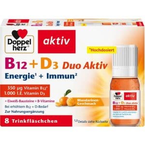 Doppelherz B12 D3 Duo Aktiv Drikkeflasker