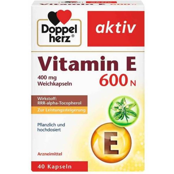 Doppelherz Vitamin E 600 N 40 stk