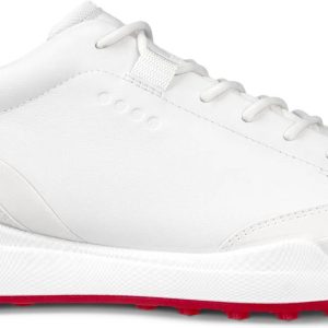 Ecco Biom Hybrid (2025) Vandtætte Herre Golfsko Uden Spikes - White/White - Str. 39 Normal