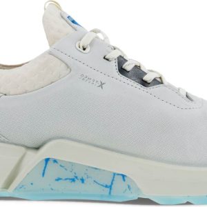 Ecco Biom Hybrid 4 (Stenson Edition) Vandtætte Herre Golfsko Uden Spikes - White - Str. 44 Normal