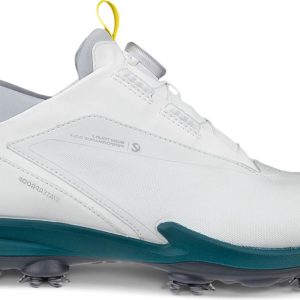 Ecco Biom Tour BOA Vandtætte Herre Golfsko Med Spikes - White - Str. 39 Normal