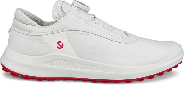 Ecco Core Hybrid BOA Vandtætte Dame Golfsko Uden Spikes - White - Str. 36 Normal
