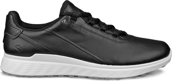 Ecco S-Casual Hybrid Vandtætte Herre Golfsko Uden Spikes - Black - Str. 39 Normal