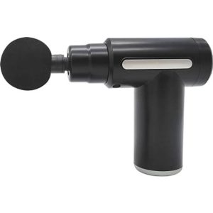 Epiq Mini massagepistol inkl. 4 massagehoveder sort