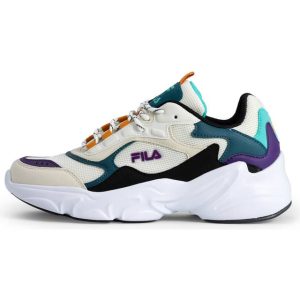 Fila Sneaker Low Collene - Beige/Smaragd/Lyselilla