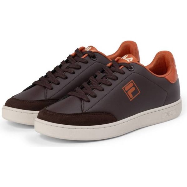 Fila Sneaker Low Courtbay - Creme/Brun/Sort