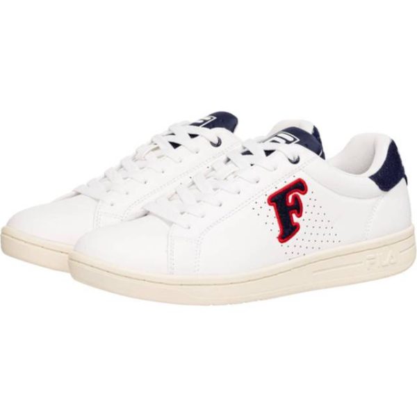 Fila Sneaker Low Crosscourt - Navy/Mørkerød/Hvid