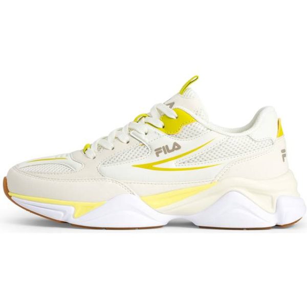 Fila Sneaker Low Recade - Lysebeige/Citrongul