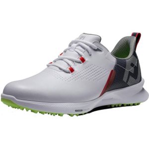 FootJoy Fuel Vandtætte Herre Golfsko Uden Spikes White/Navy/Lime Normal
