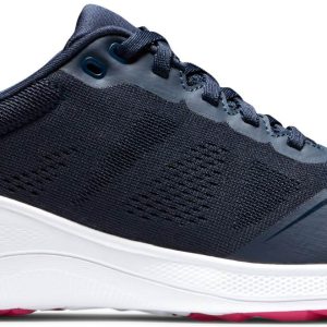 Footjoy Flex Athletic Dame Golfsko Uden Spikes - Athletic Navy/White - Str. 42 Normal