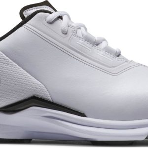 Footjoy Fuel (2025) Vandtætte Herre Golfsko Uden Spikes - White/White/Grey - Str. 39 Normal