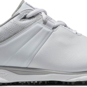 Footjoy Pro SL (2023) Vandtætte Dame Golfsko Uden Spikes - White/Grey - Str. 37 Normal