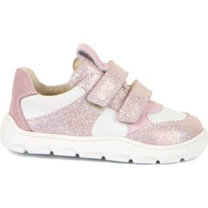 Froddo Kid's Zeru Spring Barefoot Barfodssko Børn - White/Pink