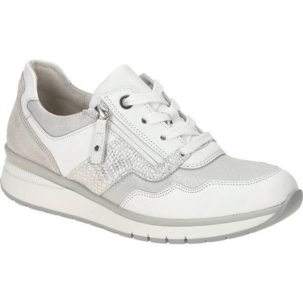Gabor Feeling Wide Fit Trainers - White/Multi