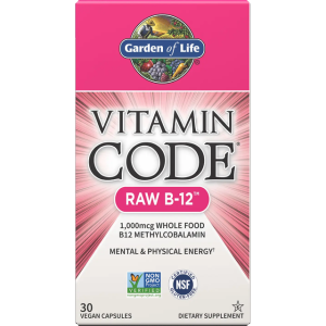 Garden of Life Vitamin Code Raw B-12 30 stk