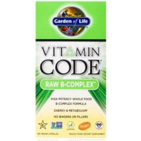 Garden of Life Vitamin Code Raw B-complex 120 stk