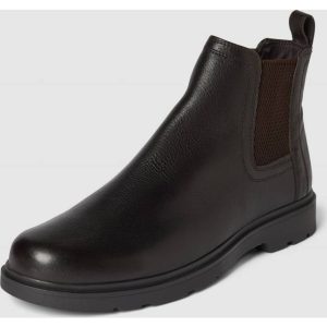 Geox Spherica Wide Fit EC1 Leather Chelsea Boot, Coffee