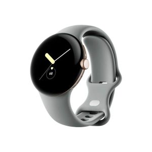 Google Pixel Watch LTE - Champagne Gold with Hazel Band