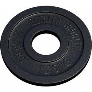 Gorilla Sports Olympia Vægtskiver 51mm 1,25 kg