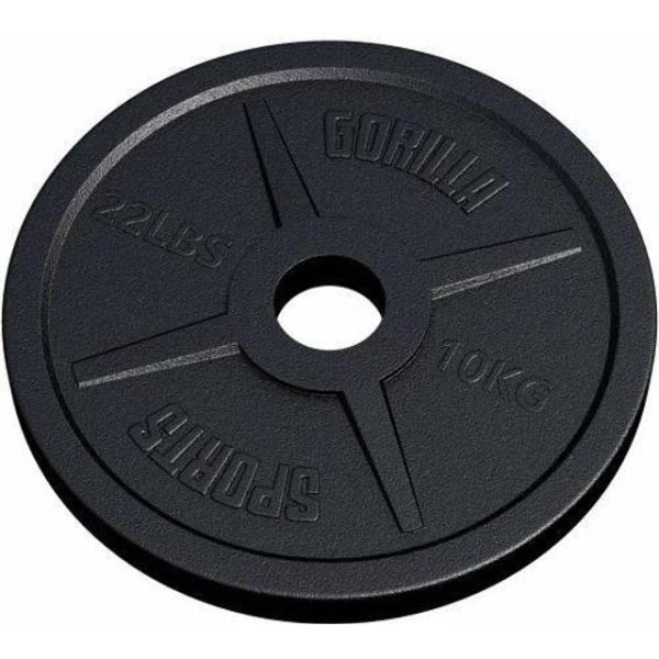 Gorilla Sports VÆGTSKIVER OLYMPIA 51MM 1,25-25KG 10 kg