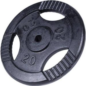 Gorilla Sports VÆGTSKIVER TRIGRIP 0,5-20 KG 20 kg