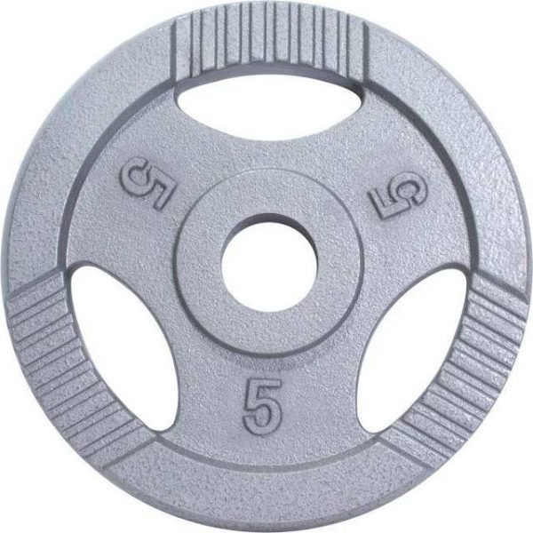Gorilla Sports VÆGTSKIVER TRIGRIP STØBEJERN 51MM 1,25-20 KG