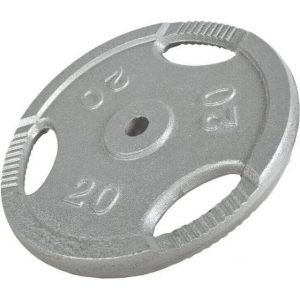 Gorilla Sports Vægtskiver Trigrip Støbejern 0,5-20kg