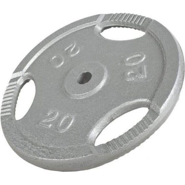 Gorilla Sports Vægtskiver Trigrip Støbejern 0,5-20kg