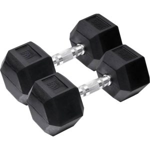 Gym hexagon håndvægte 2x10 kg
