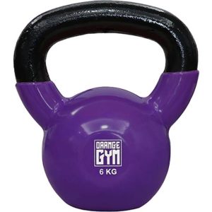 Gym vinylbelagt kettlebell 6 kg