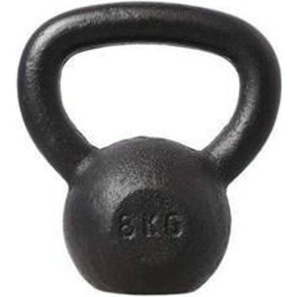 HMS Cast Iron Kettlebell 8kg