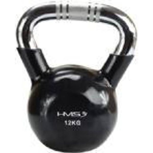HMS Kettlebell Cast iron KTC20 handle chrome knurled 20 kg (17-64-076)