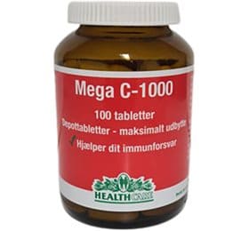 HealthCare Mega C 1000 mg - 100 tabletter