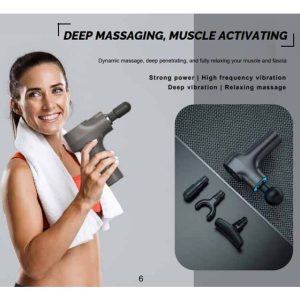 Hi5 Nova, massagepistol, sort
