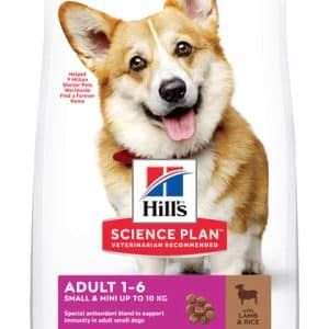 Hills Science Plan Hills science plan tørfoder til voksne små hunde på 1 til 6 år med lam og ris