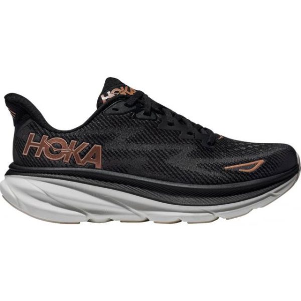 Hoka Clifton 9 W - Black/Rose Gold