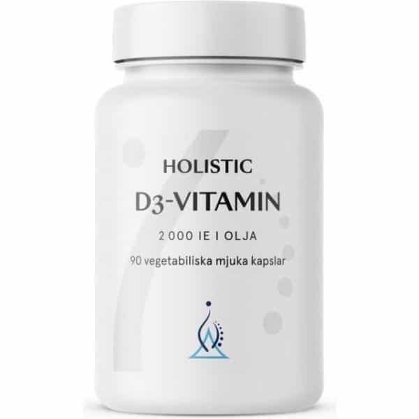 Holistic D3-Vitamin 2000 IE 90 stk
