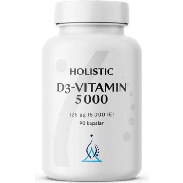 Holistic Vitamin D3 5000 IU 90 stk