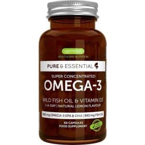 Igennus Pure & Essential Omega-3 Wild Fish Oil Vitamin D3 60 pcs