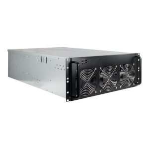 Inter-Tech 4W2 Mining Rack - Kabinet - Server (Rack) - Sort