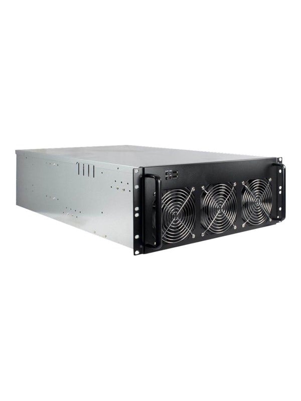 Inter-Tech 4W2 Mining Rack - Kabinet - Server (Rack) - Sort