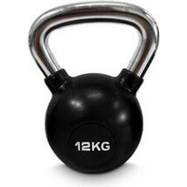 JTC Power Kettlebell gummi/krom, 12 kg