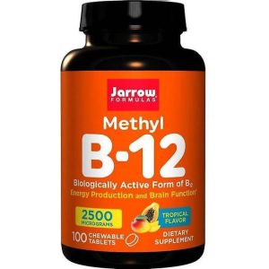 Jarrow Formulas Methyl B-12 2500mcg Tropical 100 stk