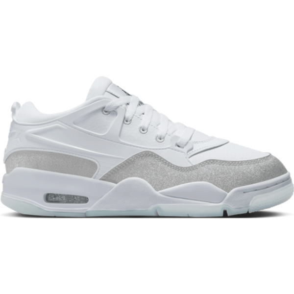 Jordan 4 RM Women's Shoe - White/Metallic Silver