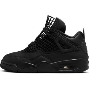 Jordan Air 4 Net Sko Til Kvinder - Sort
