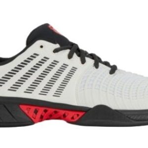 K-Swiss Express Light 3 (Bright White/Stretch Limo/High Risk Red) - 40