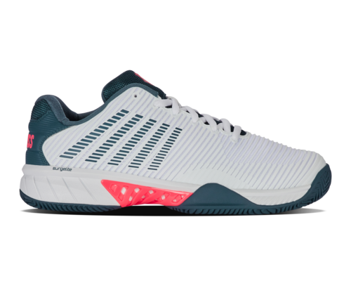 K-Swiss Hypercourt Express 2 Clay (White/Stargazer/Neon Blaze) - 41